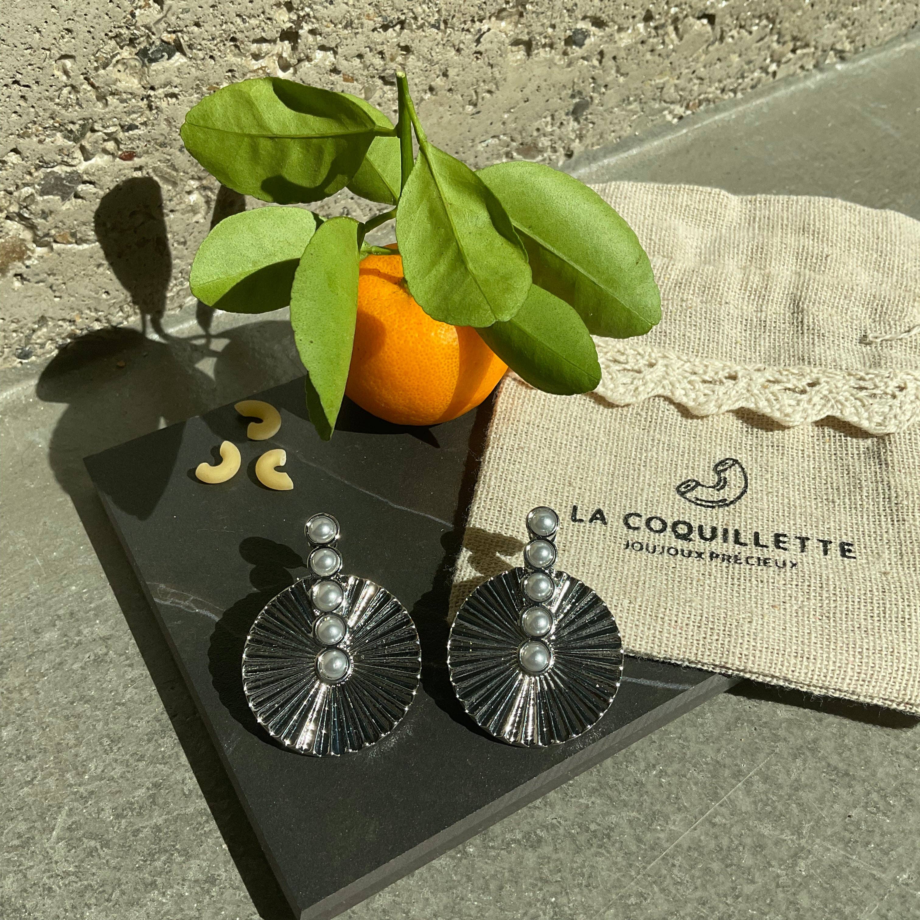 La Coquillette - Wholesale Dangle Earrings - SOLE ARGENTO1