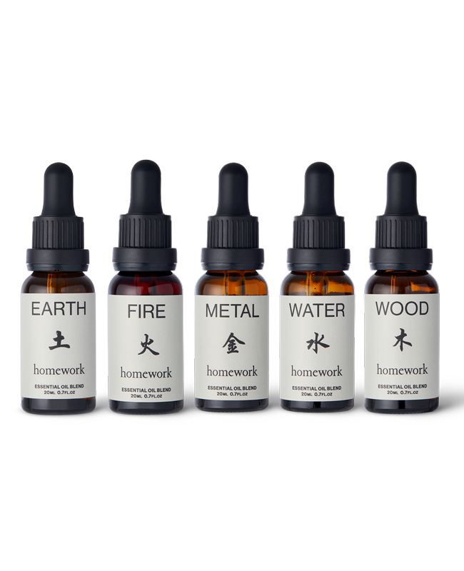 Homework - Wholesale Essential Oil - Five Elements Oil Collection Sample Set1