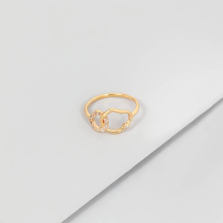 Infinity länk bana 14K guld Vermeil Ring för wholesale av Wanderlust + Co