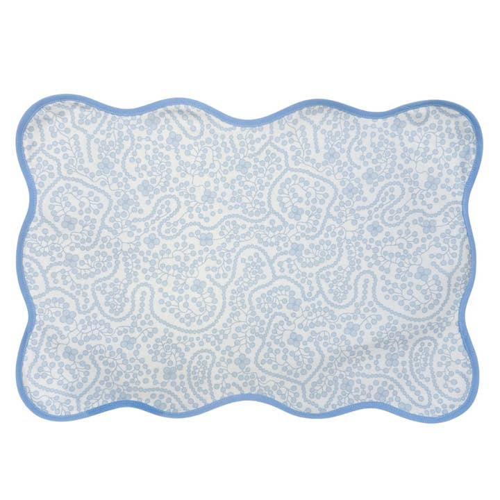Biscuit Home - Wholesale Placemat - Shelby Blue Tabletop2