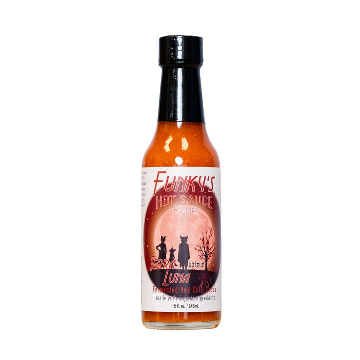Late Harvest Terra Luna (medium) for wholesale by Funky's Hot Sauce Factory