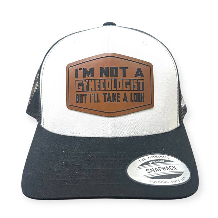 Not A Gynecologist Patch Hat - Richardson 112 for wholesale by Horizon Hat Co.