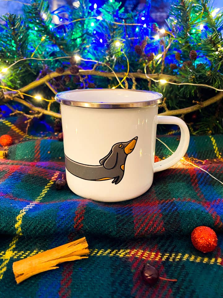 Worst Dog Emaille Mok 11oz voor wholesale door boki