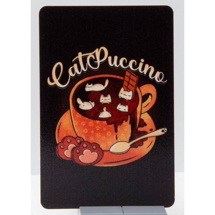 Tobe Fonseca FSC Certified Wood Cat Art Magnets -- Fun Cats for wholesale by LaserMach