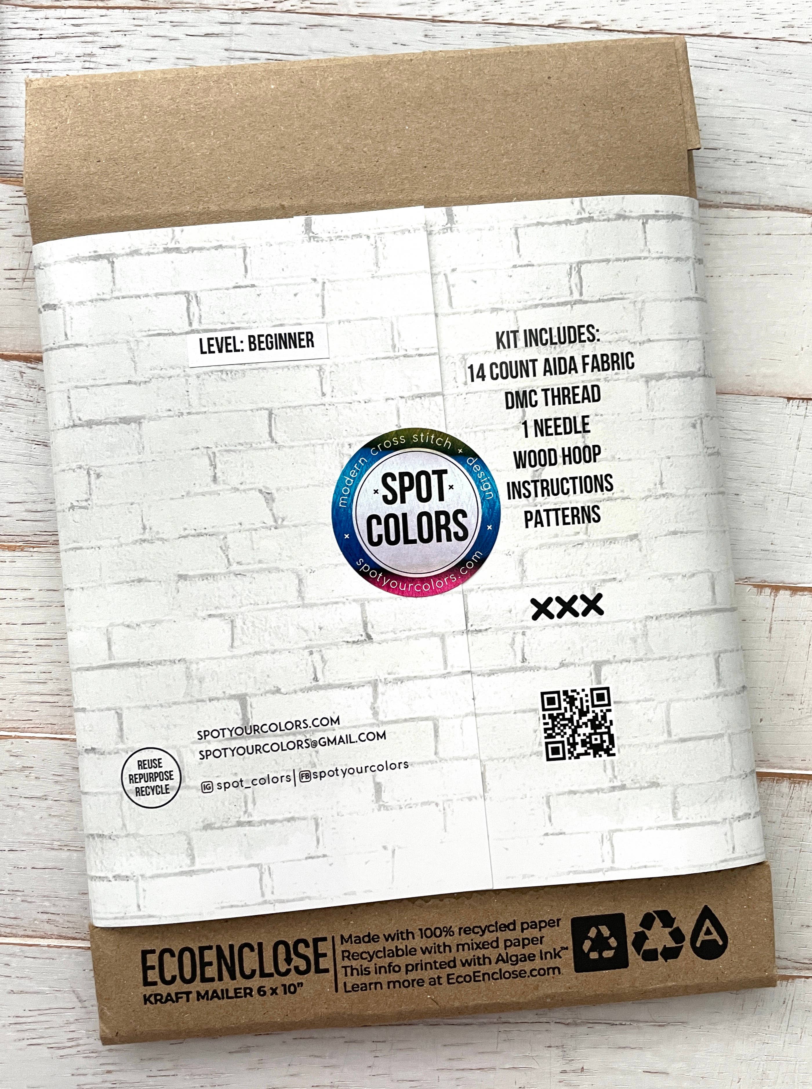 Spot Colors - Wholesale Embroidery/Cross Stitch Supplies - Taco Tuesday Counted Cross Stitch DIY KIT2