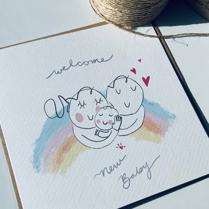 Willkommen Baby 'Hugs' für den Großhandel von PaperTwigs Designs