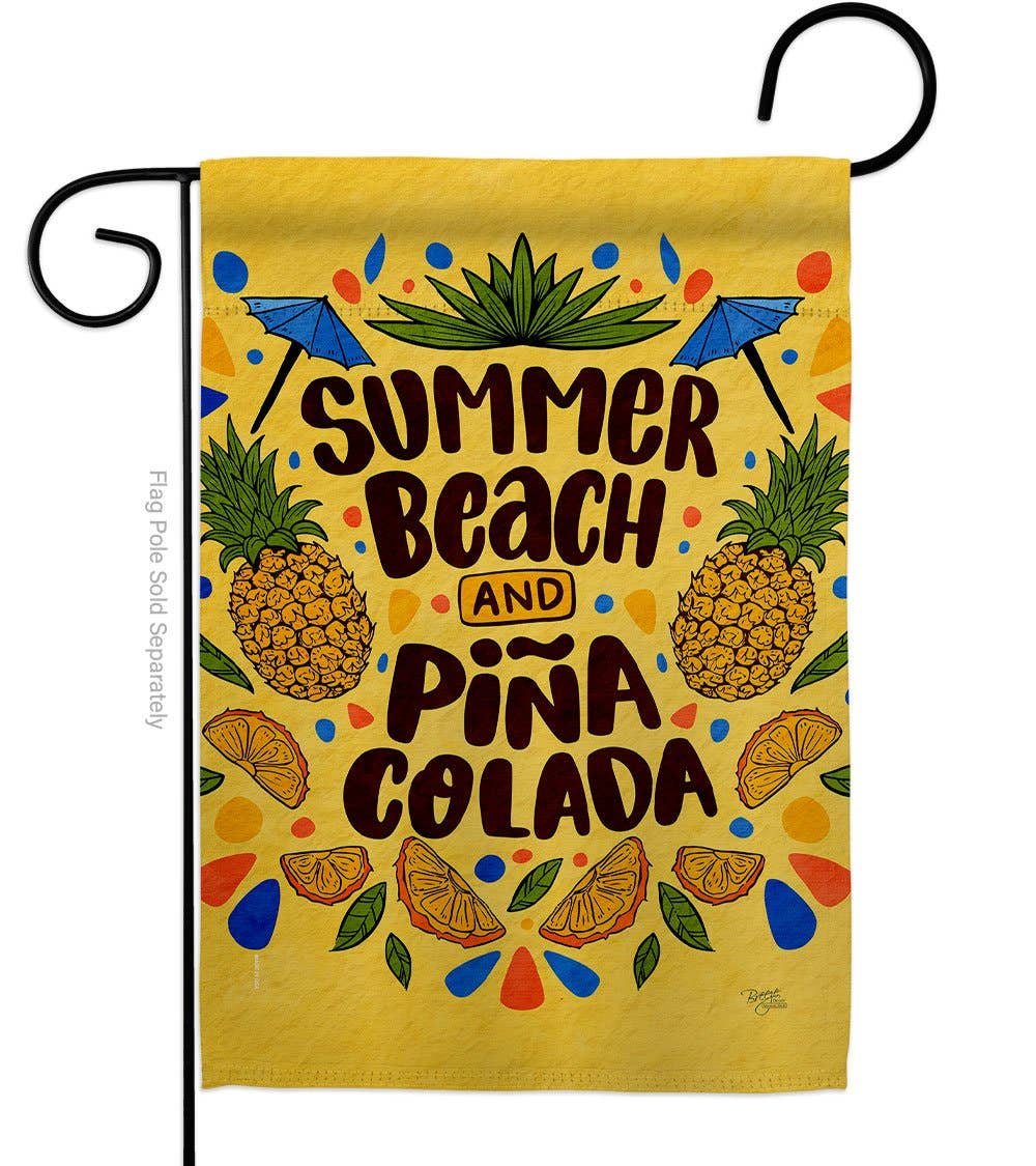 Two Group Flag Co – wholesale Flagga – Sommar Pina Colada Drycker Cocktail Frukt Dekor0