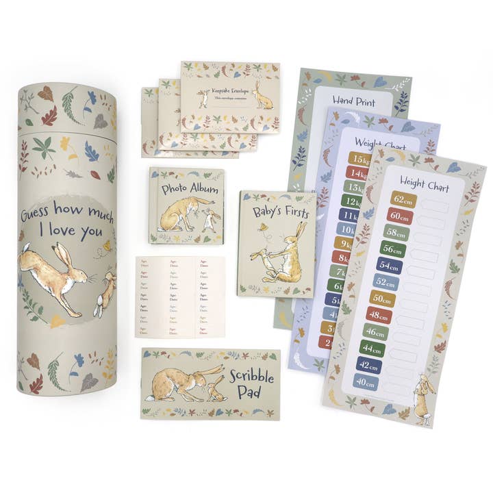 Robert Frederick Ltd - Wholesale Milestone Art/Keepsake - Kids & Baby - Guess How Much I Love You Baby Keepsake Capsule