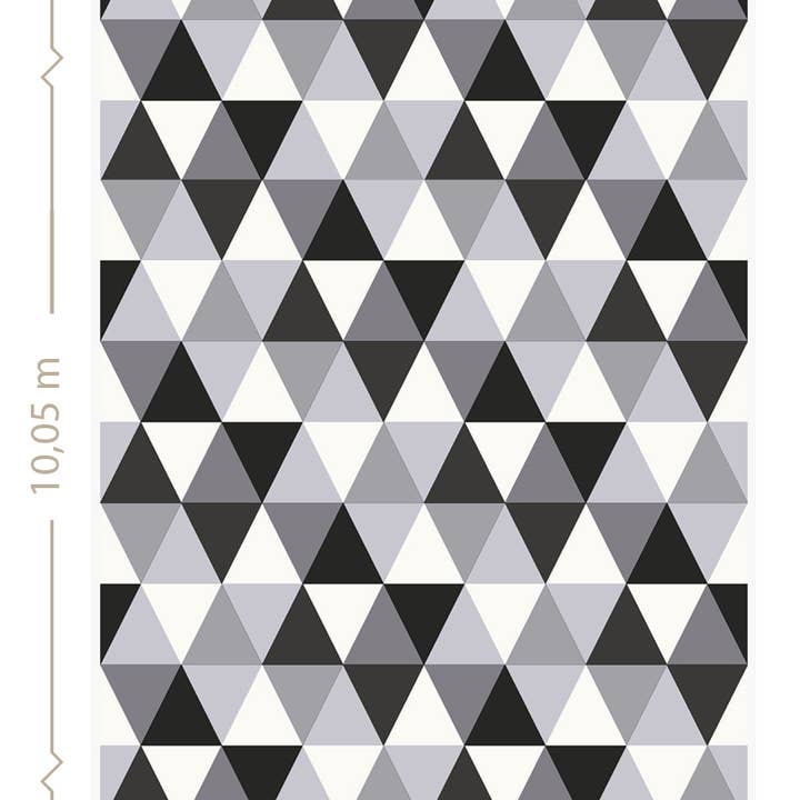 The Design Department b.v. - Wholesale Behangrol - Behang grafische driehoeken19