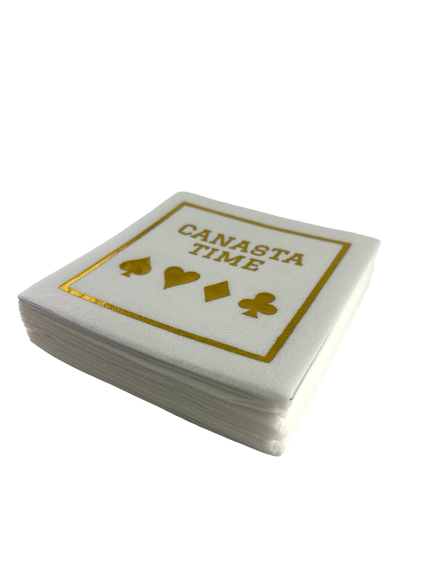 Maven Home - Vente Serviettes jetables - Serviettes de cocktail en lin, Heure de Canasta4