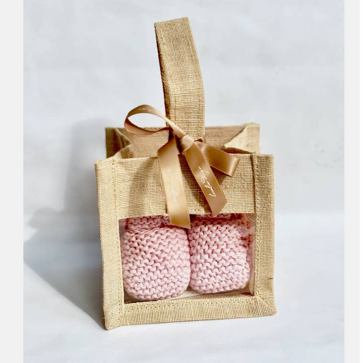 Loralin Design - Wholesale Booties - Baby - Pink Booties 1