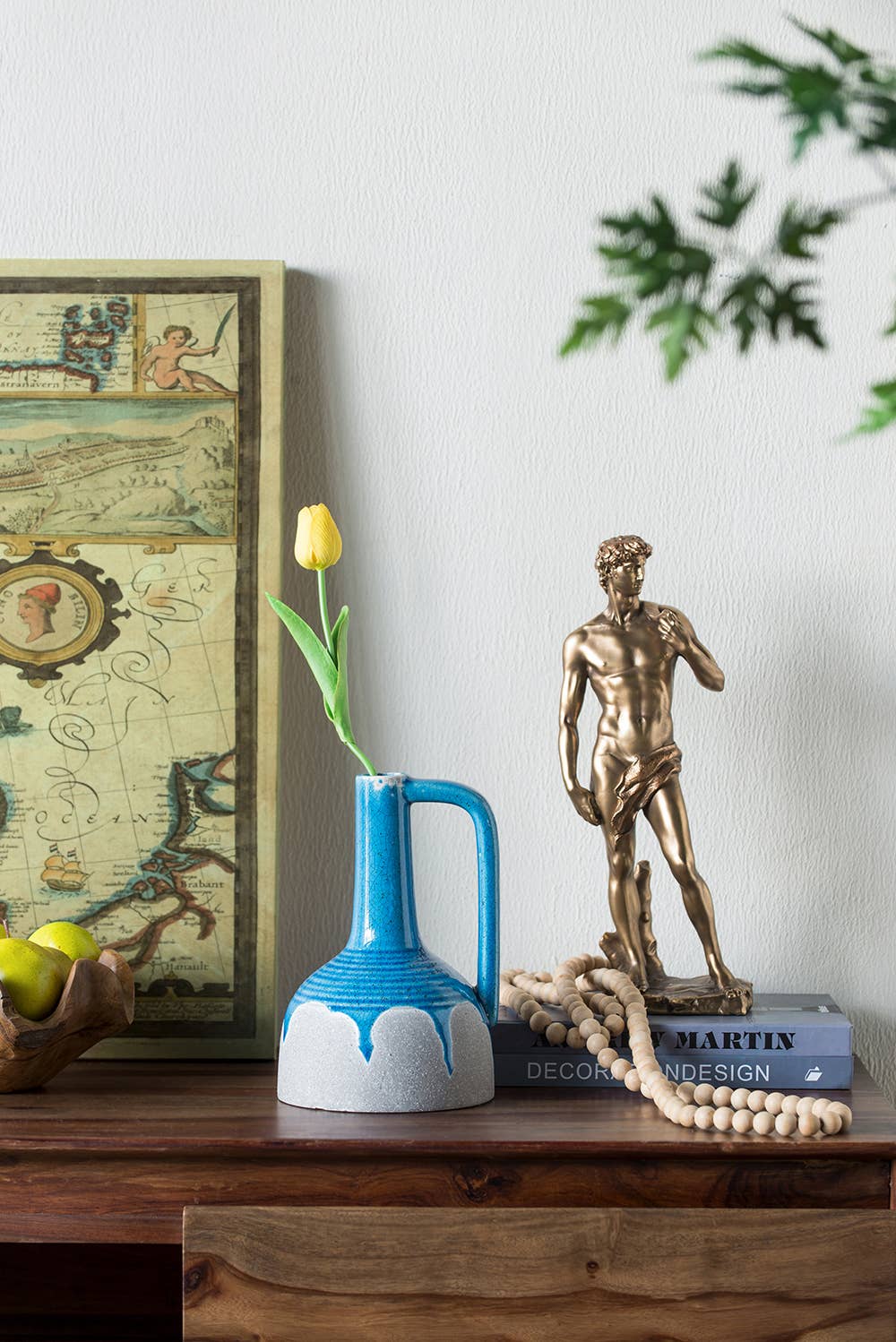 A&B Home Group Inc. - Wholesale Vase - 6x6x9" Cobalt Cloud Ceramic Jug3