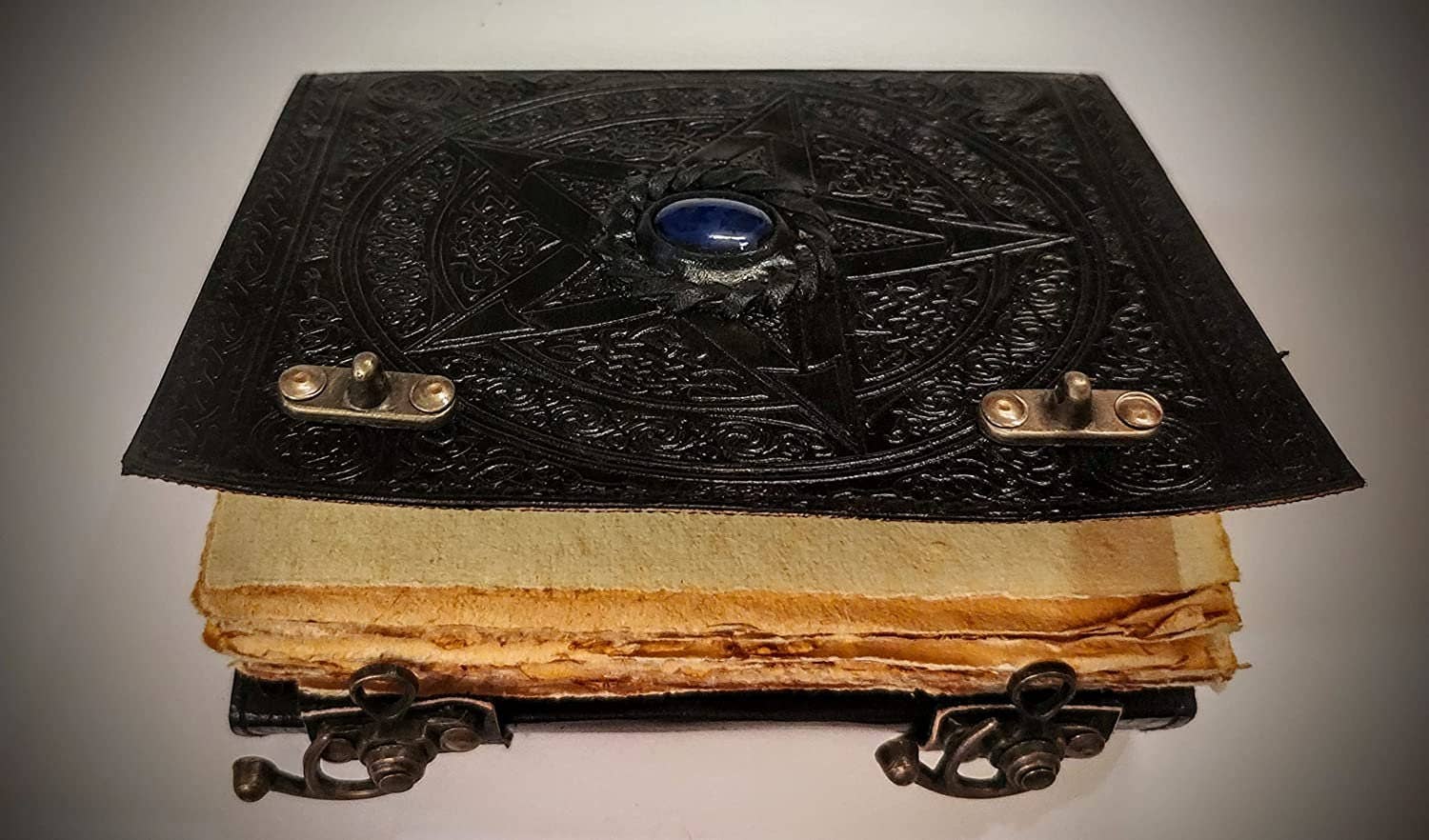 Jay mataji Handicrafts - Wholesale Journal/Diary - Celtic Star Leather Journal, Large Journal2