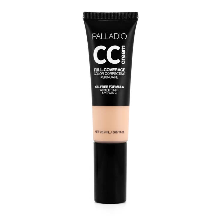 CC cream Palladio Beauty couvrance totale et correction de teint pour la vente par Palladio Beauty