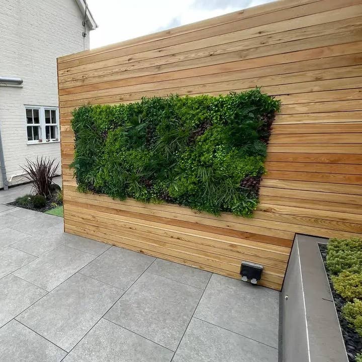 Designer Plants - Wholesale Artificial plant - Sample Panel of Country Fern Artificial Vertical Garden (Small Sample) Commercial Grade UV Resistant18