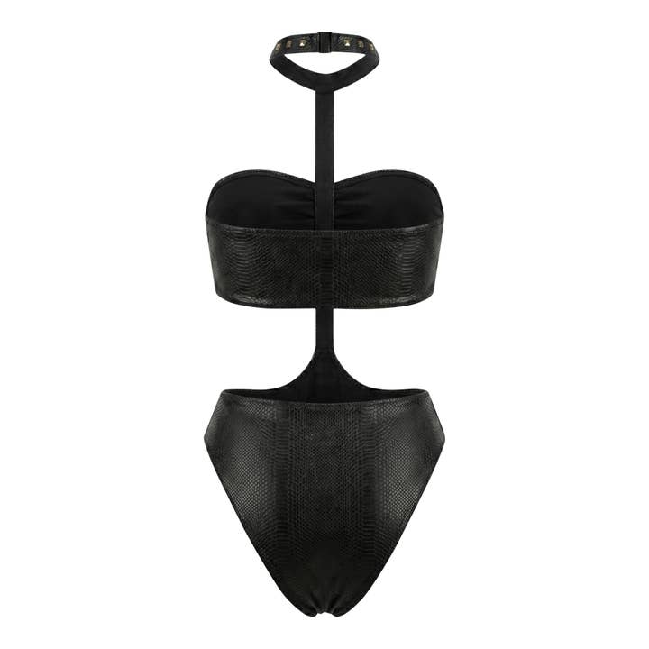 RESORT 444 - Wholesale Two Piece Swimsuit - Women's - BLACK VENOM SWIMSUIT1