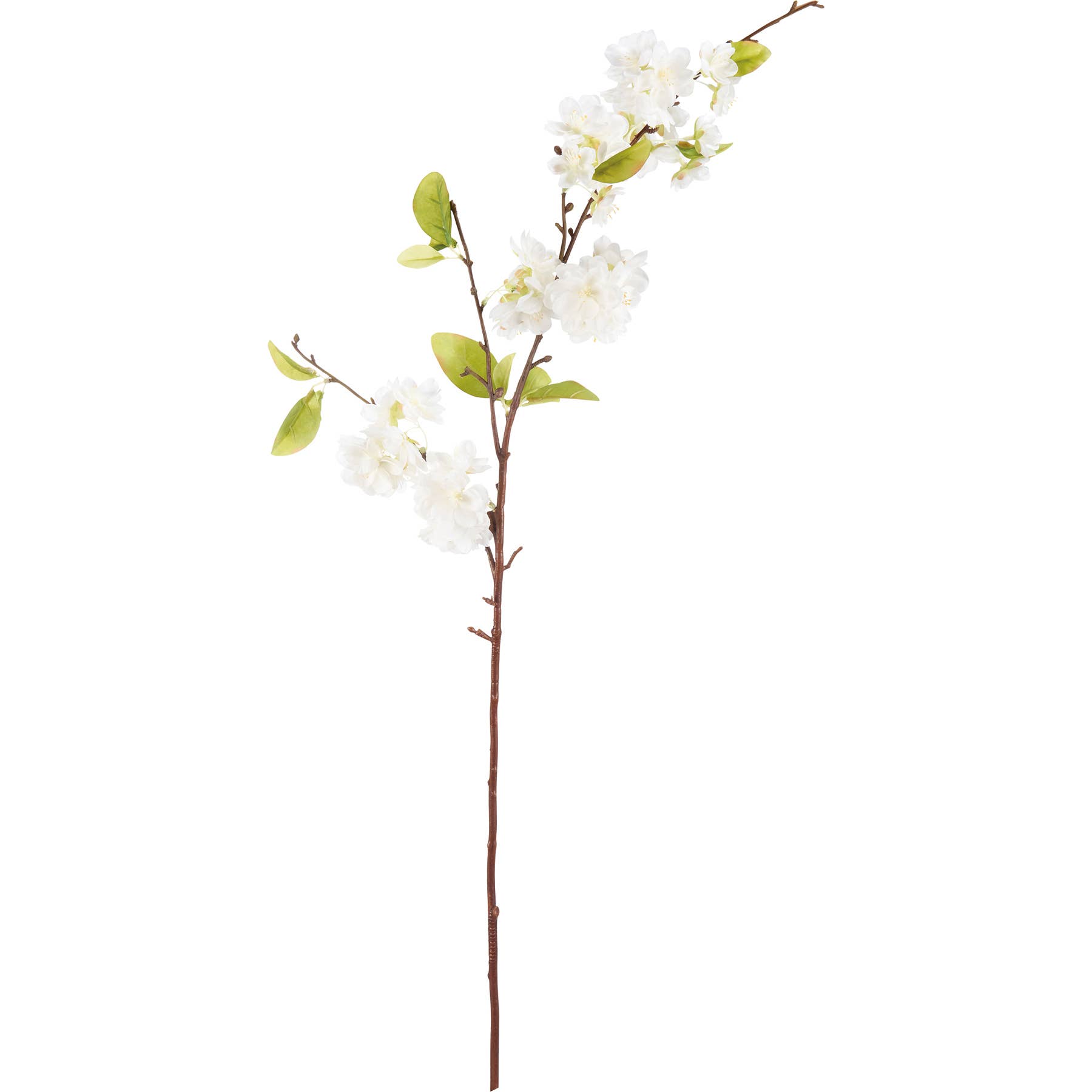 Primitives by Kathy - Wholesale Artificial Flowers - White Pear Blossoms Floral Pick1