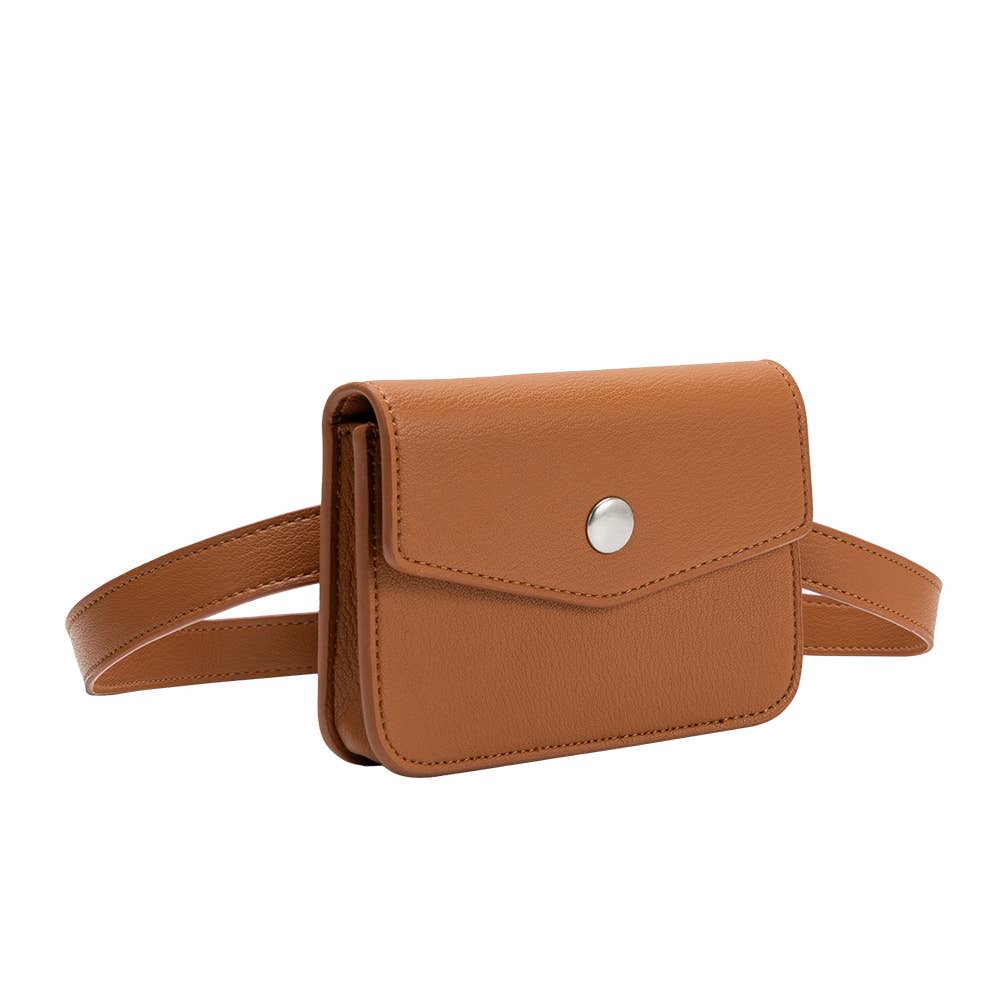 Melie Bianco - Wholesale Wallet - Women's - Amberlee Saddle Vegan Leather Wallet1