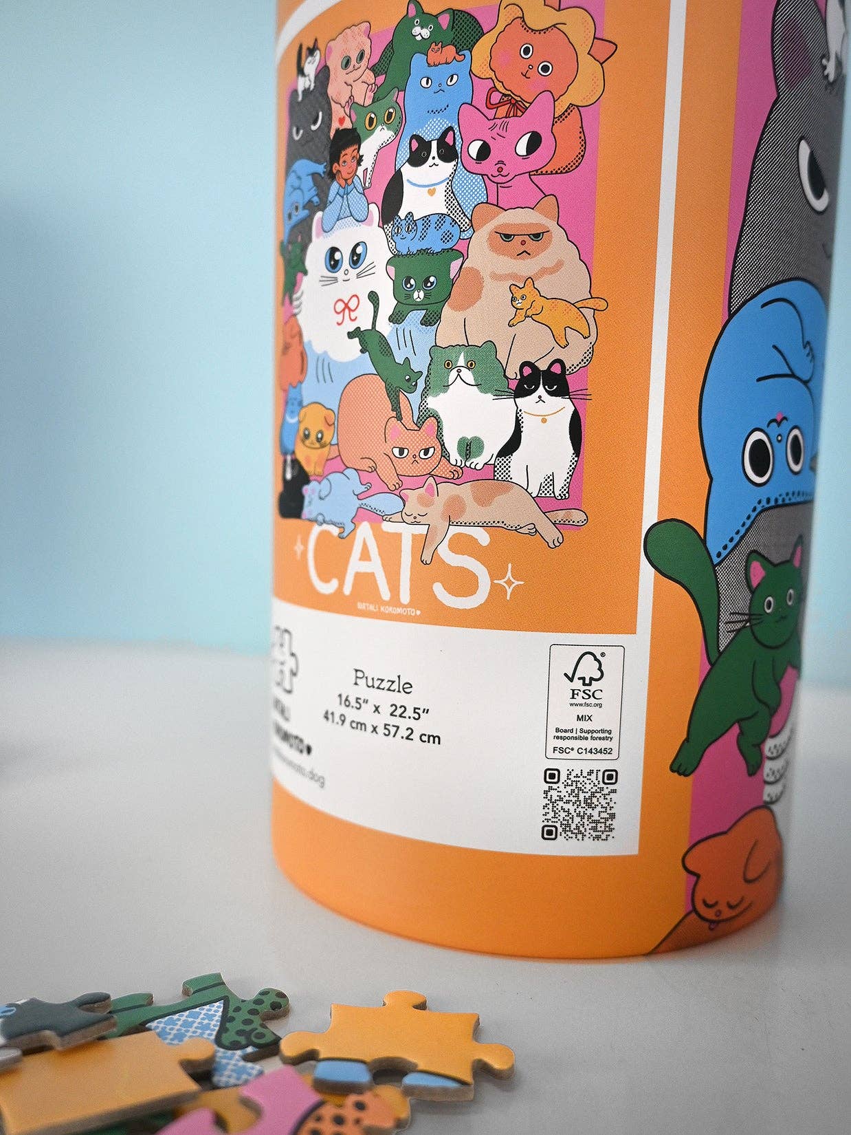 Natali Koromoto - Wholesale Puzzle - Adult - COMING SOON "CATS" 500 Piece Puzzle7