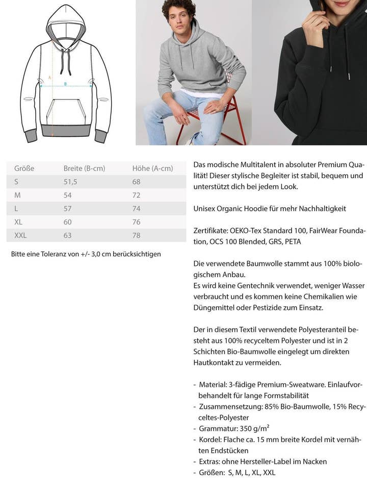 All these plants - premium organic hoodie for wholesale by GARTENFAN