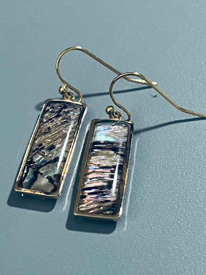 Pendientes Abalone Kayla para venta al por mayor de Inspiration Beads