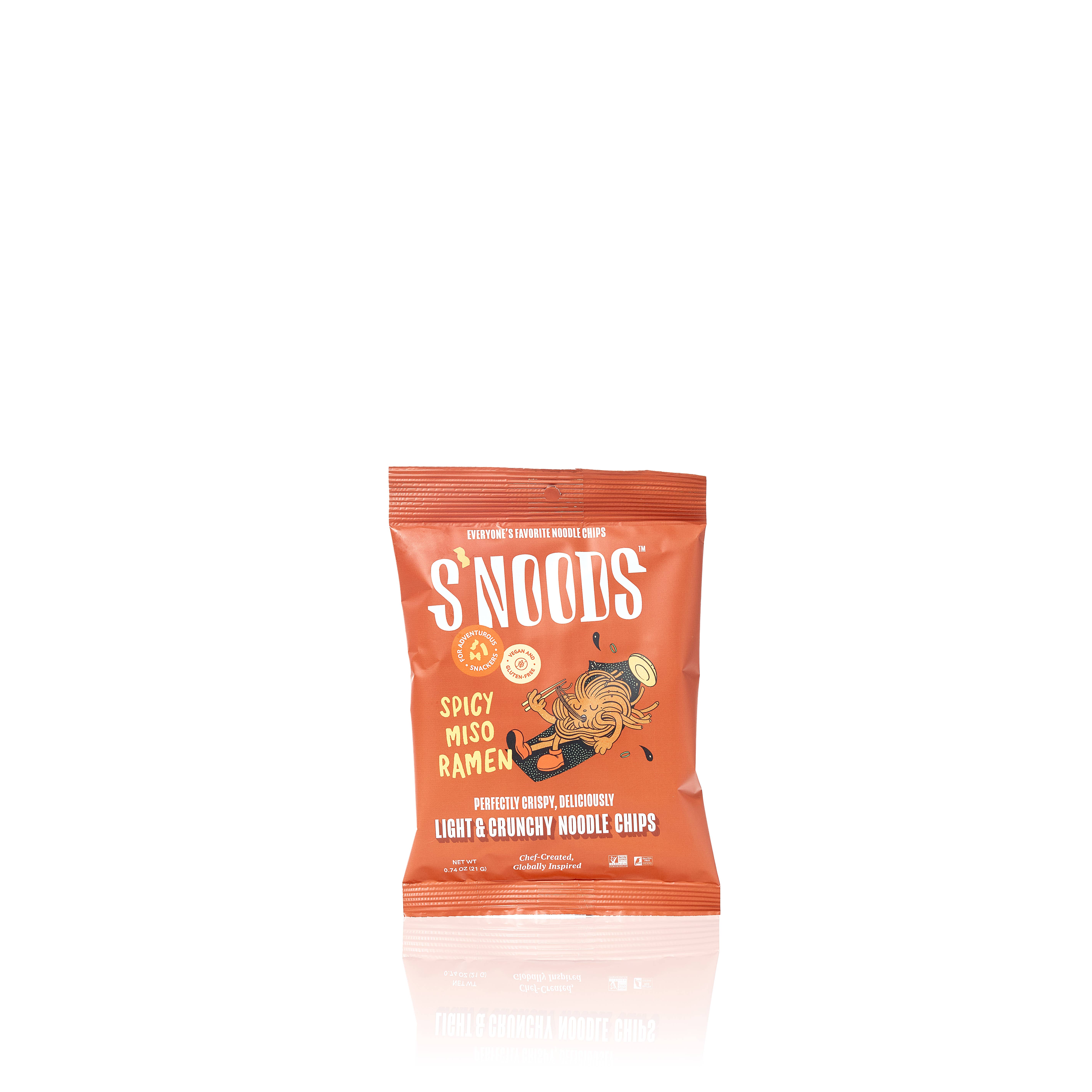 S'NOODS - Wholesale Chips - Spicy Miso Ramen (Single-Serve)