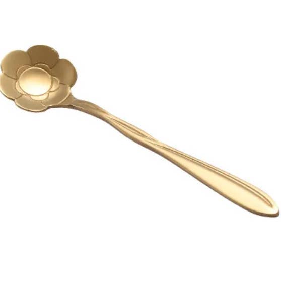 Serenity Collective - Wholesale Table Spoon (Cutlery) - Floral Spoons1