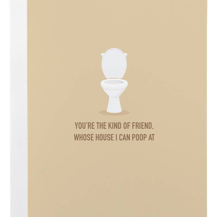 House Poop Card for wholesale by Classy Cards Creative