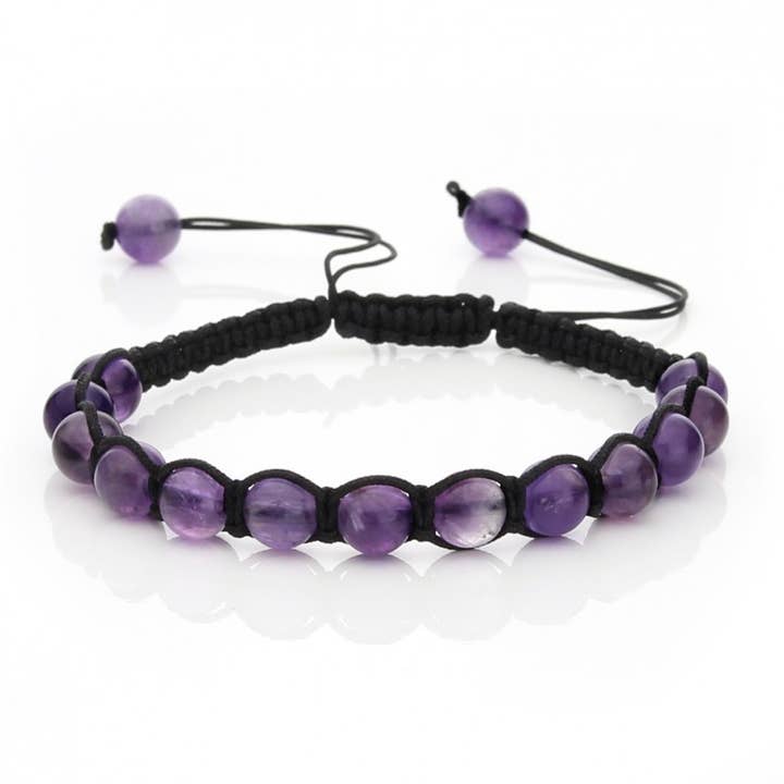 UniArt – Engroshandel Perlearmbånd – Armbånd af halvædelsten i makraméstil