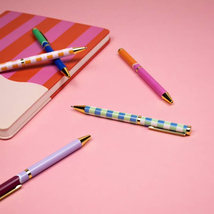 Robert Frederick Ltd - Wholesale Pen - Saje Mixed Design Ballpoint Pens in Gift Box – Set of 5 Pens8