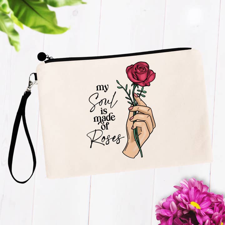 My Soul is Made of Roses - Sminkpåsar för ljus hud för wholesale av SheMugs