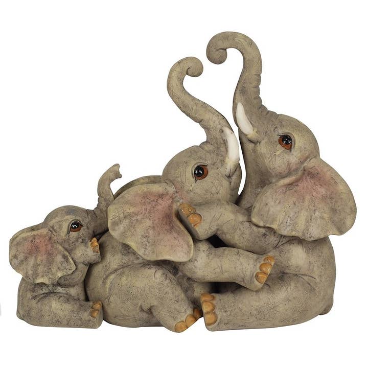 Something Different Wholesale - Wholesale Decorative Figurine - Elephant Family Ornament Figurine1