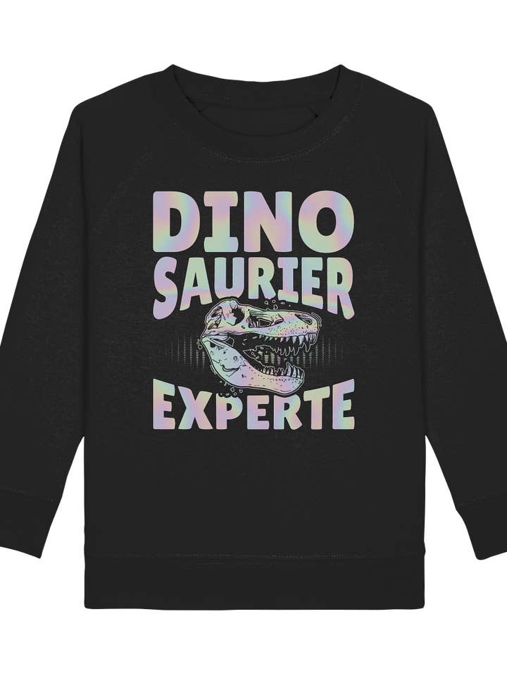 Dinosaurier Experte Mädchen Pastel Dino Sweatshirt für den Großhandel von Tigerlino®