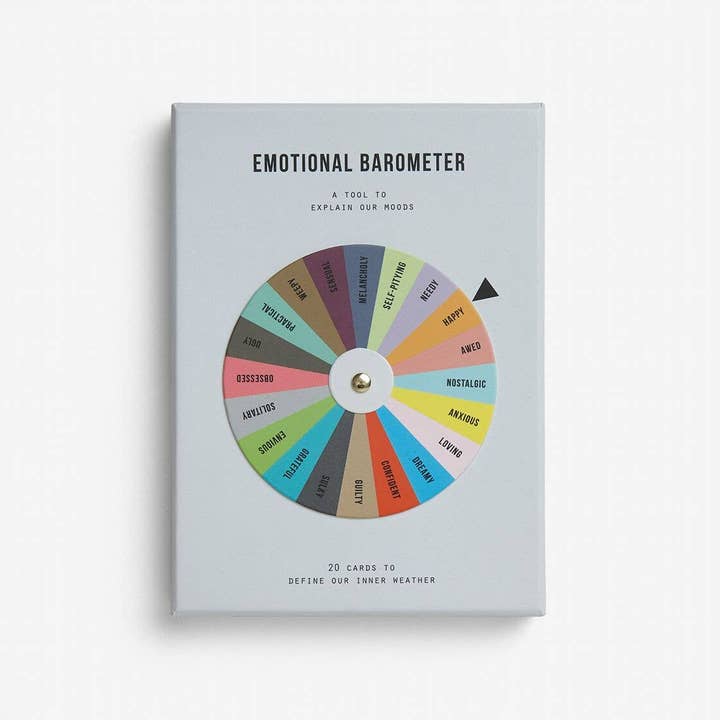 Emotional Barometer, Mood Tracker Cards for wholesale by The School of Life USA