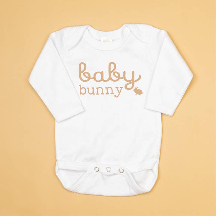 Baby Bunny Onesie | Sand Writing for wholesale by Cuddle Sleep Dream