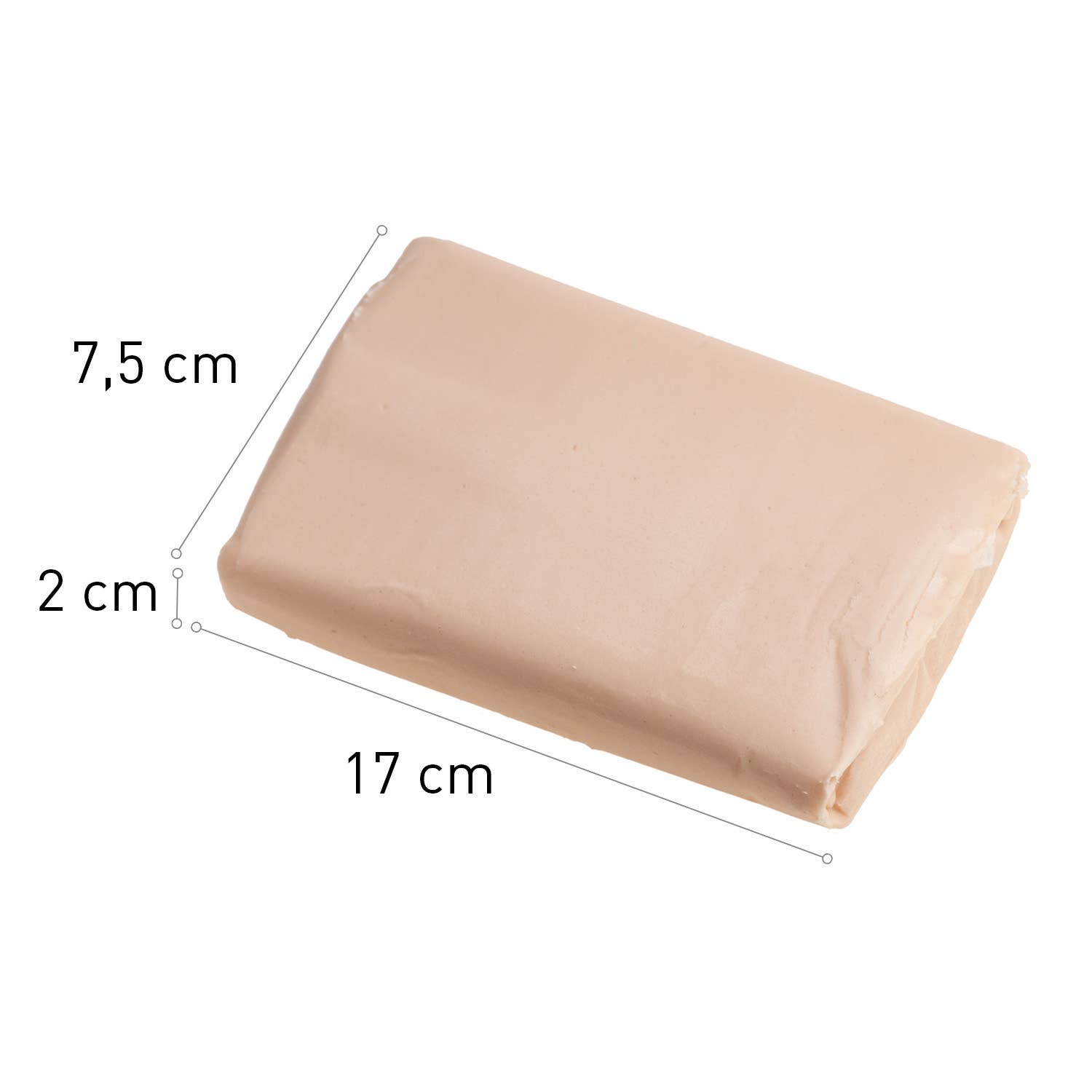 dekora - Vendita all'ingrosso Kit decorazione torte - FONDANT BEIGE 250G SENZA GLUTINE1