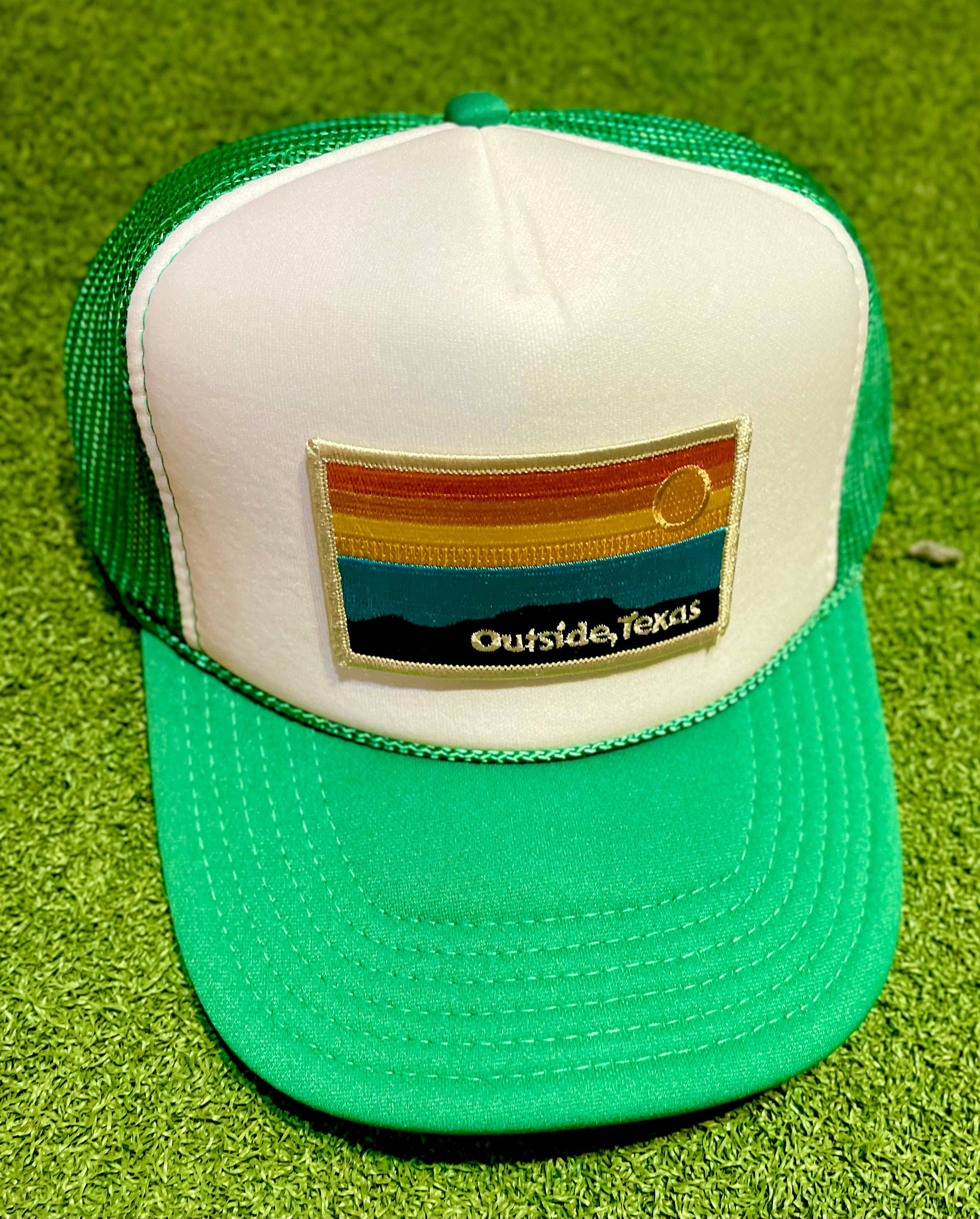 Outside, Texas - Wholesale Trucker Hat - Unisex - OTX Foam Trucker: Horizon Patch38