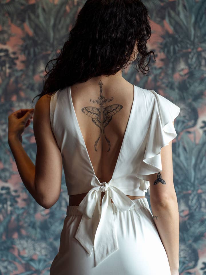 Parrti - Wholesale Top & Skirt Set - Women's - Whitney Two-Piece Slit Skirt Set1