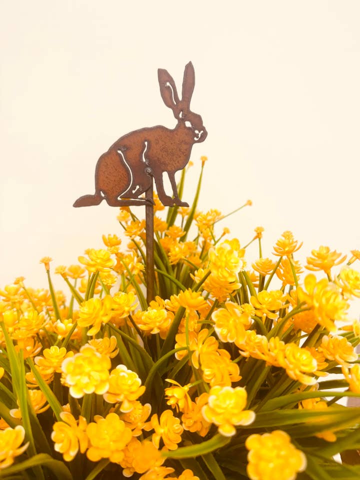 #2 Tuteur de Plante Lapin du Sud-Ouest Jackrabbit pour la vente par Universal Ironworks USA