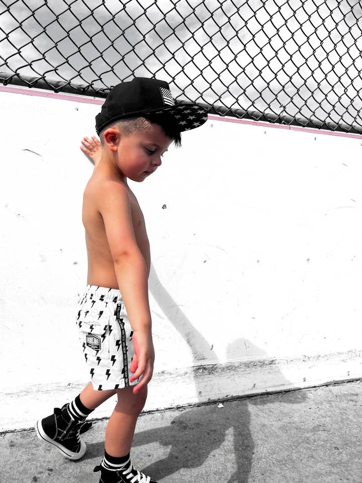 Rebel Bro - Wholesale Swim Shorts - Kids - Hybrid Swim Trunks in Bowie10