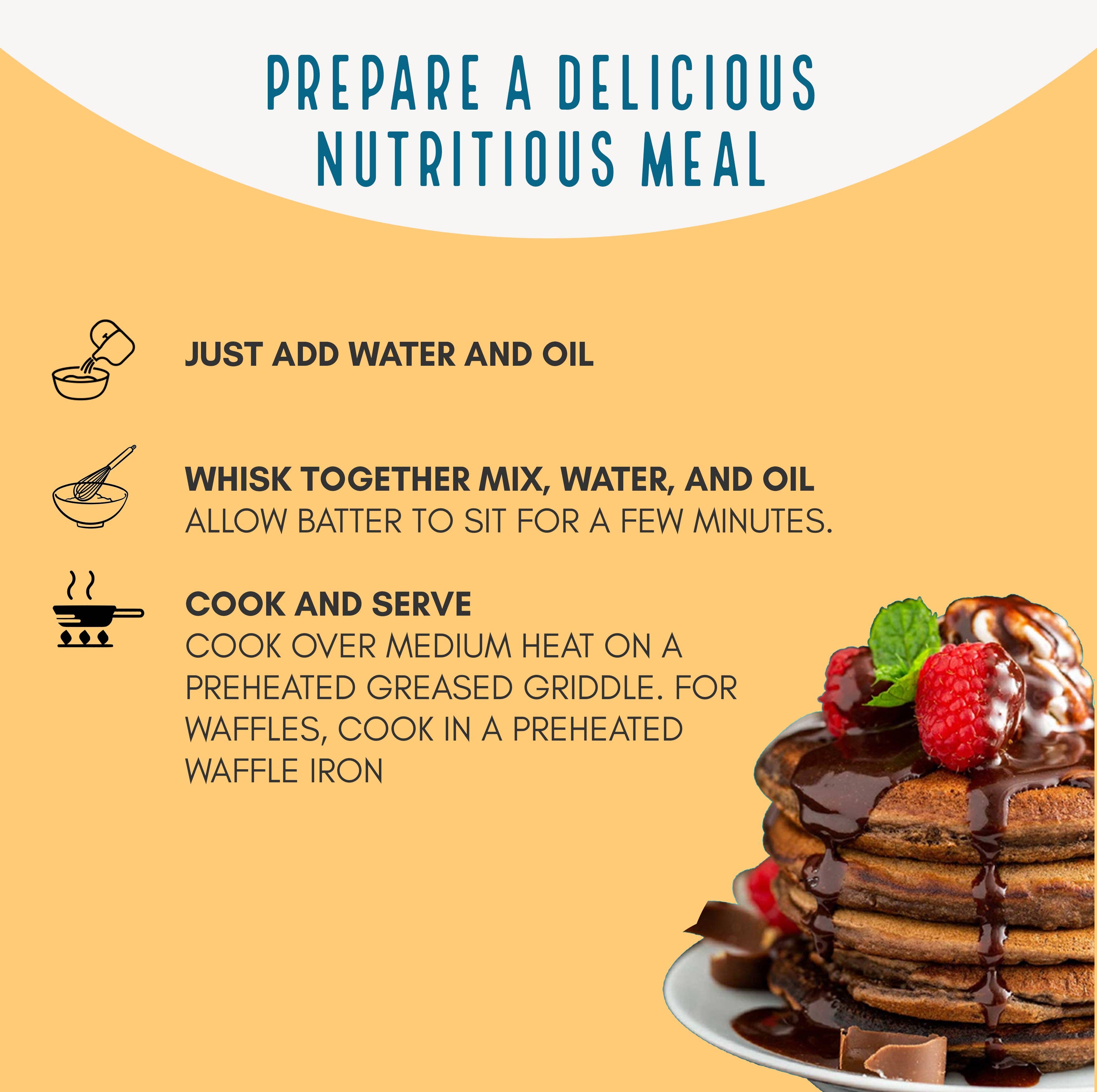 LusOasis – Engroshandel Pandekagemix – Raw Chocolatey Veganer, Glutenfri, Keto Venlig Bagning Mix5