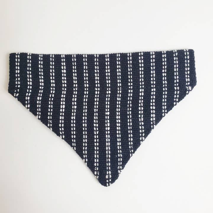 Walking Palm - Vente Bandana – chien - Bandana pour chien Small - Tissé à rayures