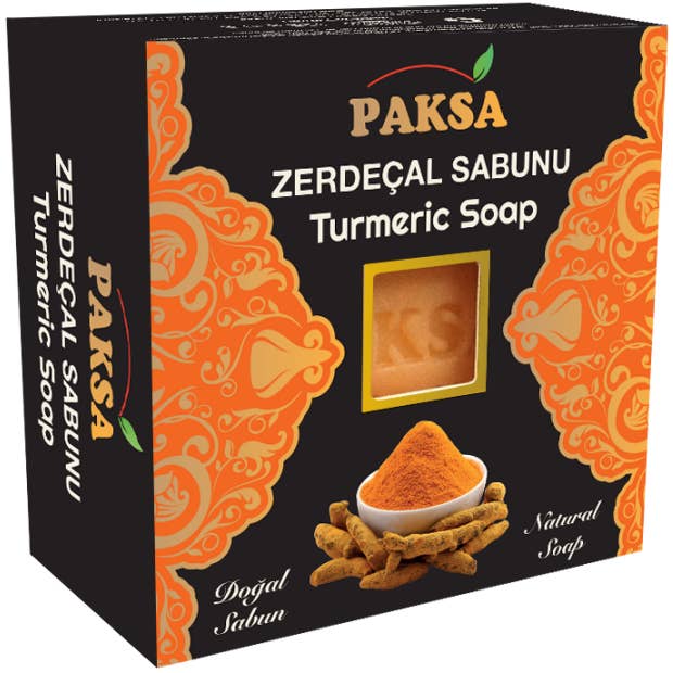 Levant’s Naturals - Vendita all'ingrosso Saponette - Sapone alla curcuma Paksa