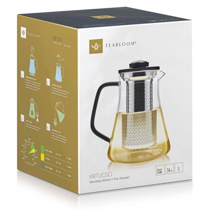 Teabloom - Wholesale Tea Pot - Teabloom 2-in-1 Tea Kettle and Tea Steeper