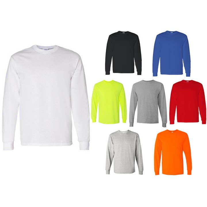 Long Sleeve T‑Shirts Gildan G5400 Adult Unisex 5.3 oz and other Purchase Wholesale long sleeve pocket t shirts. Free Returns & Net 60 Terms on Faire trending on Faire.