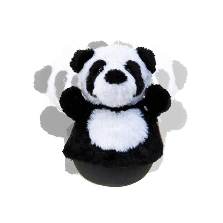 Tall Tails - Wholesale Pet Plush Toy - Dog - Panda Roly Poly Dog Toy