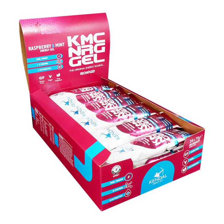 Kendal Mint Co® - Wholesale Sports/Energy Drink - KMC NRG GEL+ Citrus & Mint Caffeine Energy Gel 70g12