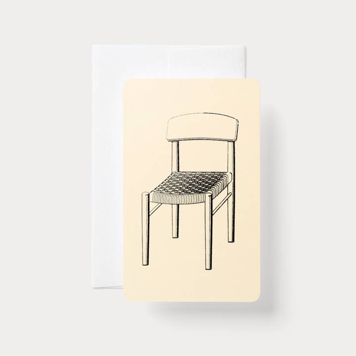 Carte gaufrée à la main | Home Series : Chair pour la vente par Nandaka