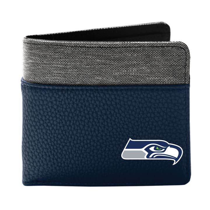 NFL Seattle Seahawks Pebble Bi-Fold Wallet for wholesale by Little Earth Productions
