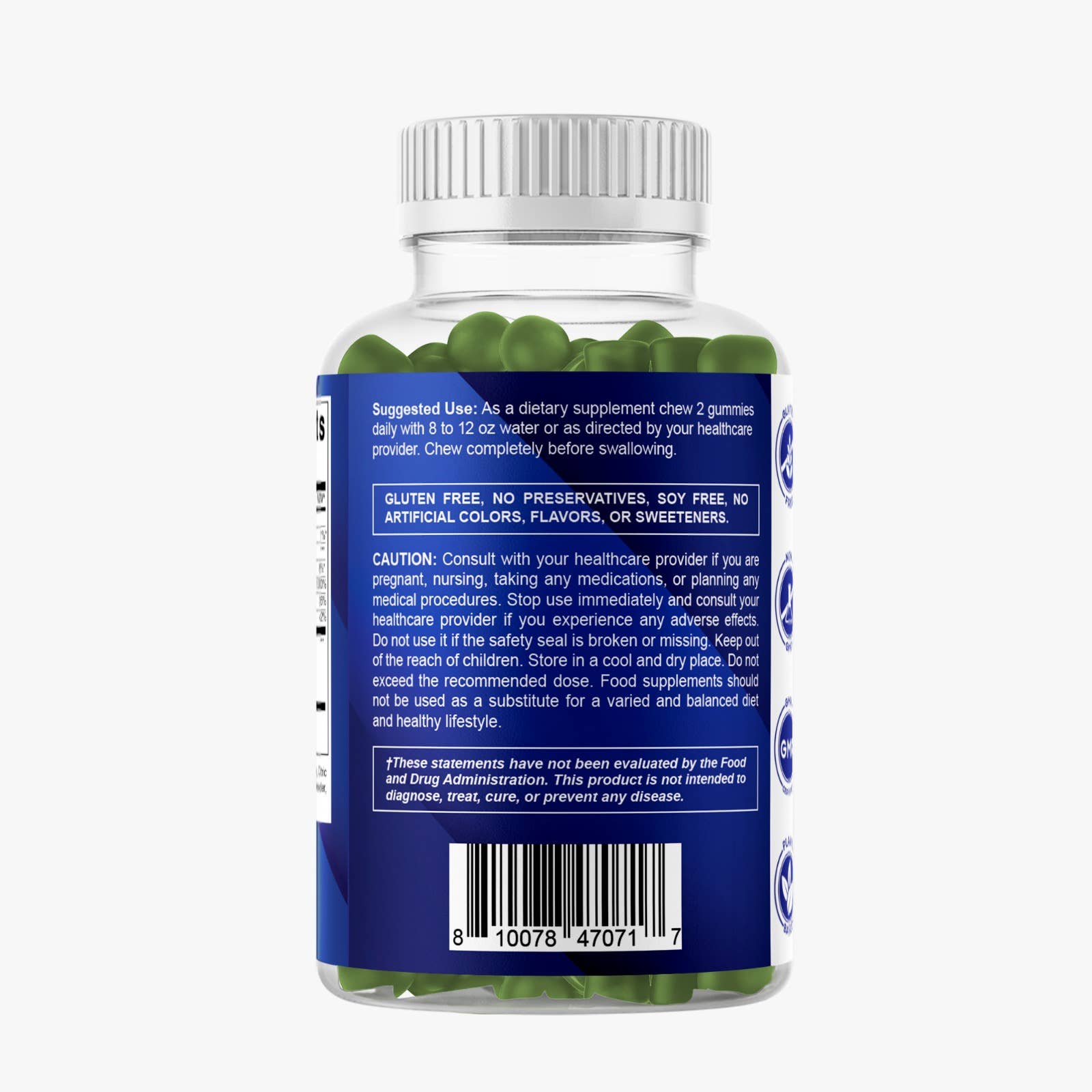 Vitamatic – wholesale Oral supplement/vitamin – Vitamatic | Ashwagandha 1500mg | 60 Vegan Gummies9